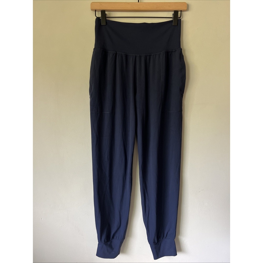 Athleta Women's size S Salutation Jogger Navy Blue Athletic Lounge Pants